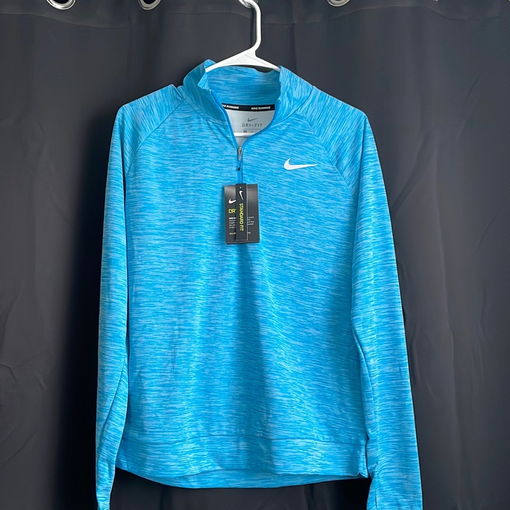Nike- dry fit quarter zip (size Womens small)